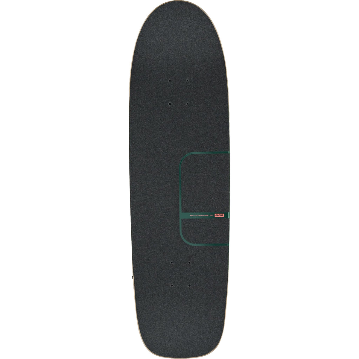 Globe Kerbo Cruiser Complete Black Maple Emerald Green 32"