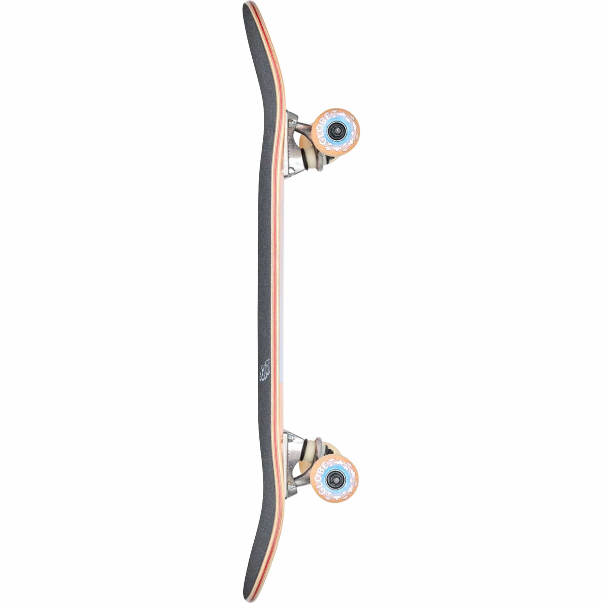 Globe Kids Wide Mini Skateboard Complete Flaming Eye 7.9"