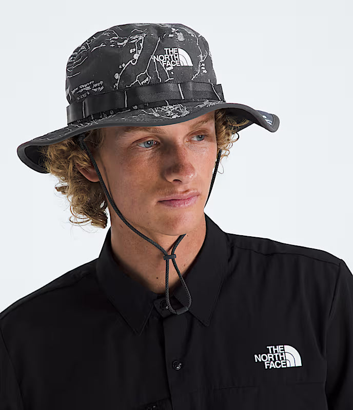 The North Face - Class V Brimmer - Anthracite Grey Conrad Topo Print