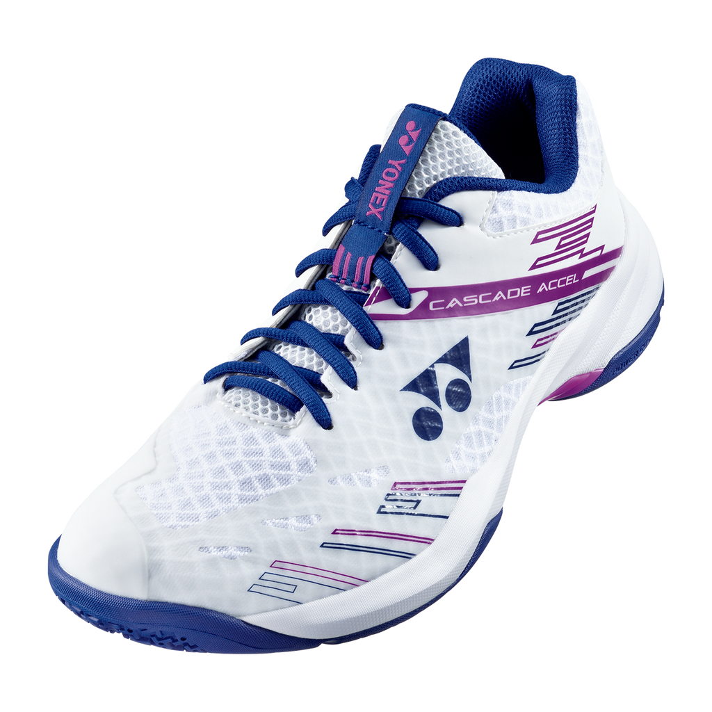 Yonex Power Cushion Cascade Accel Wide (White/Purple)