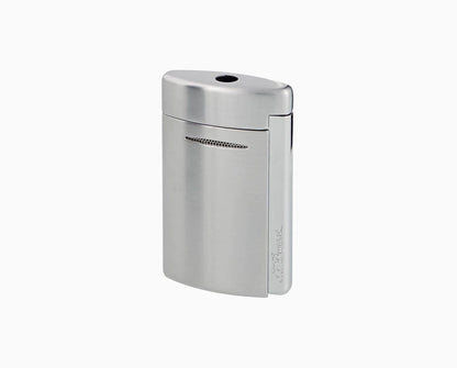 S.T. DUPONT Minijet Brushed Chrome Lighter/Briquet 010807