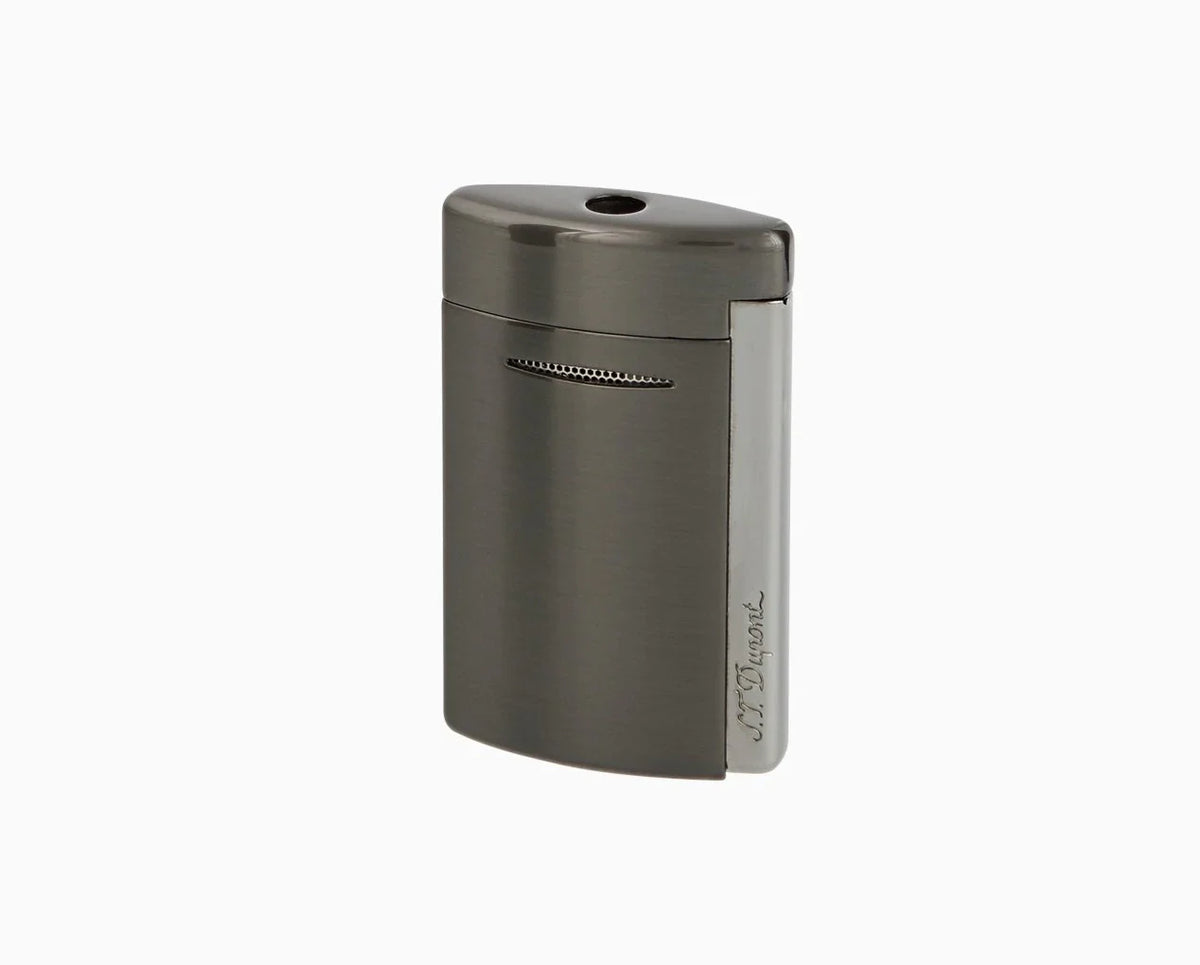 S.T. Dupont Minijet Brushed Gunmetal Lighter/Briquet 010888