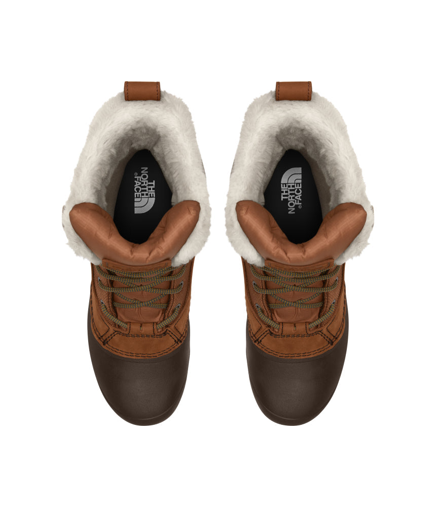 The North Face - Shellista IV Mid WP - Women's - Utility Brown/TNF Black