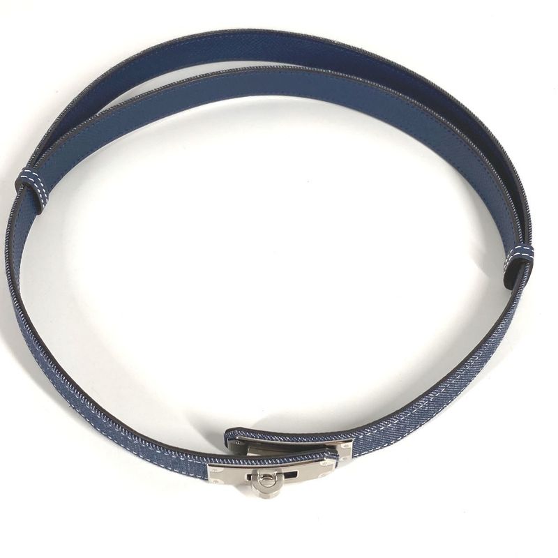 Hermes Belt Jean 18Kelly Denim Blue